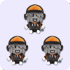 Builderfan Plush 3PCS